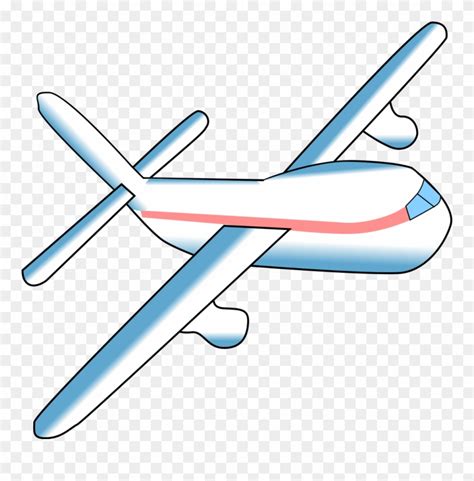 Svg Airplane Clipart Transparent Background Png
