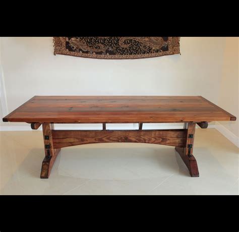 Custom made was foaled in ireland. Handmade Rustic Dining Table by Fine Dining Table ...