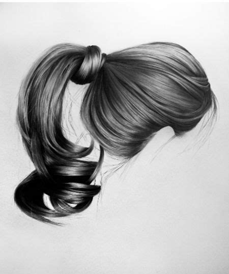 35 Ideas For Hair Drawing Ponytail Front View The Japingape