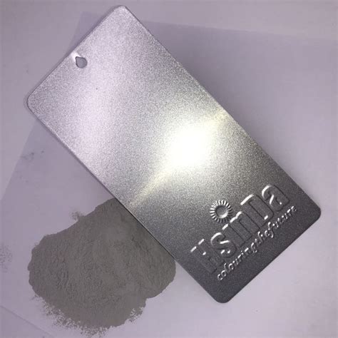Ral 9006 Metallic Powder Coat Bright Silver Thermosetting Epoxy
