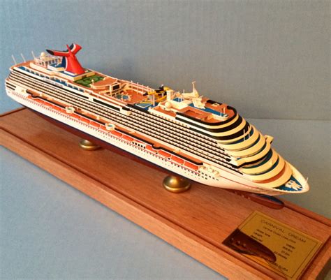 Carnival Dream Class Display Series Cruise Ship Models 1900 Scale