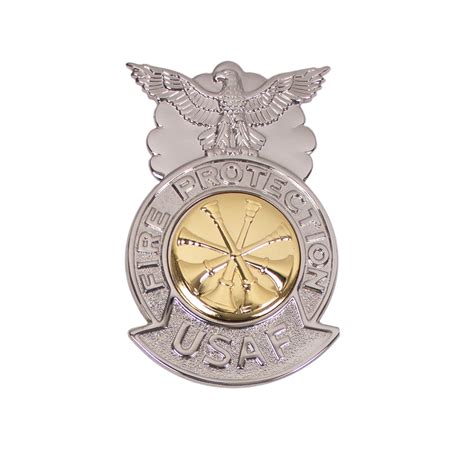 Usaf Regulation Size Deputy Fire Chief Badge Vanguard Industries