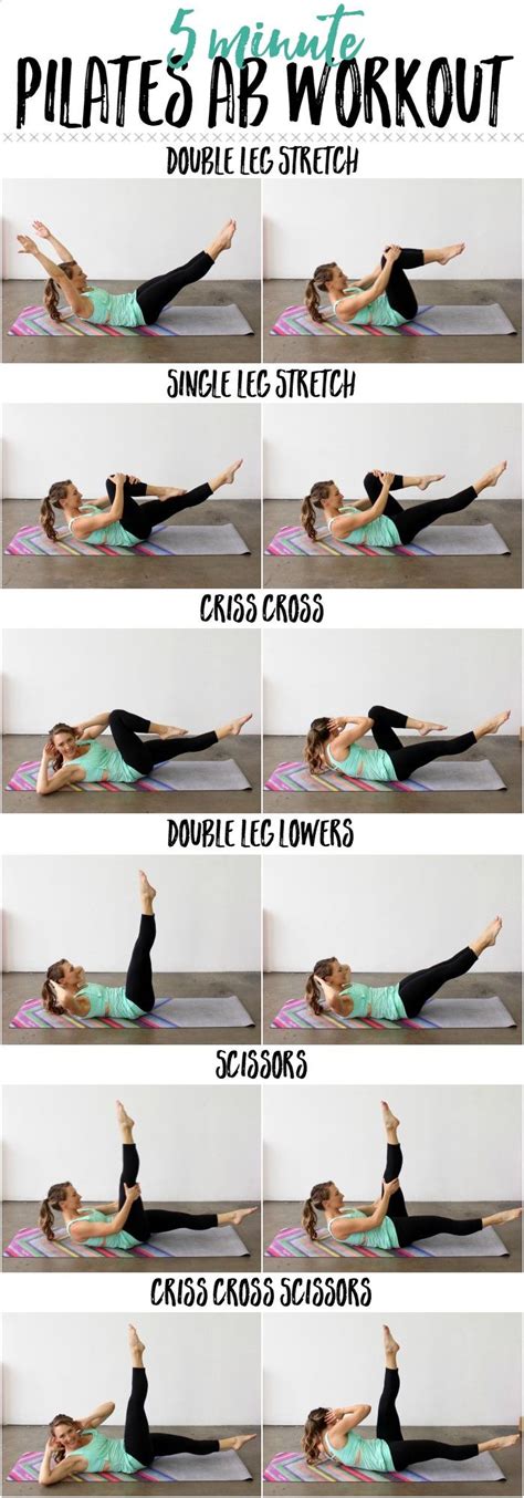 Whittle Your Waistline With This 5 Minute Pilates Ab Routine Fitness