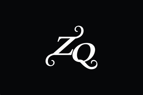 Monogram Zq Logo V2 Graphic By Greenlines Studios · Creative Fabrica