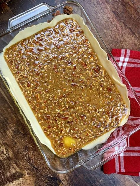 Easy Pecan Pie Cobbler Recipe Back To My Southern Roots
