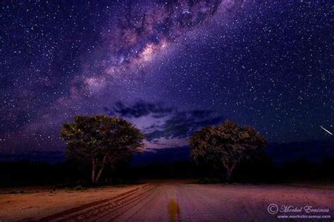 A Majestic Blanket Of Stars In The Kalahari Desert South Africa By