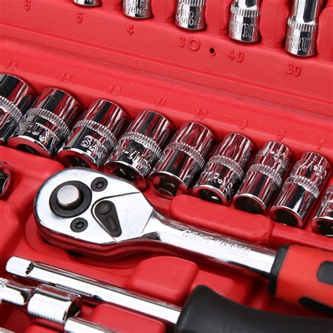 Spanner Set Car Repair Wrench Tool Kit 46 Pieces Free Shipping