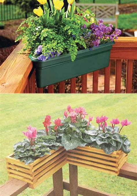 Greenbo planters are great for such situation. 19 Railing Planter Ideas For Making Small Balcony Gardens
