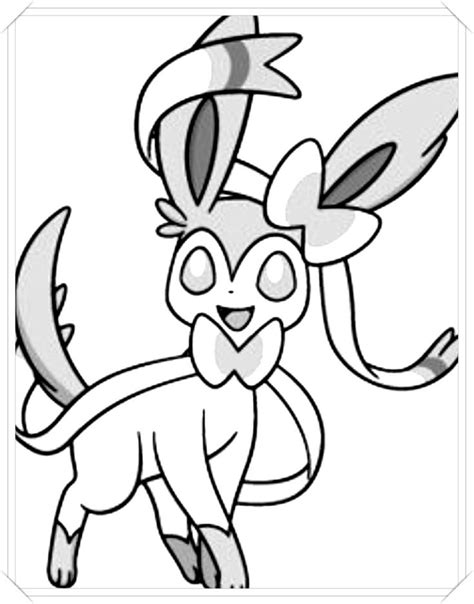 The Pokemon Coloring Page With An Image Of Pikachu