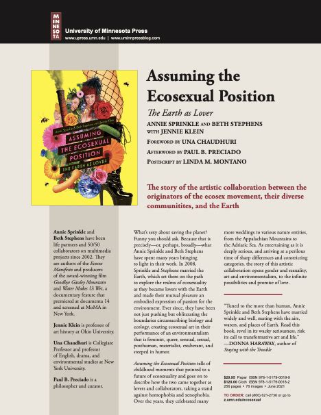 University Of Minnesota Press Assuming The Exosexual Position
