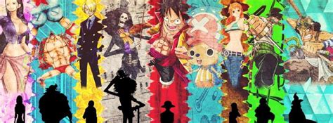 Anime One Piece The Straw Hat Pirates Facebook Cover One Piece Anime