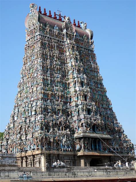 Kleiner und beschaulicher wie der menakshi tempel in madurai. Meenakshi Amman Temple - Wikidata