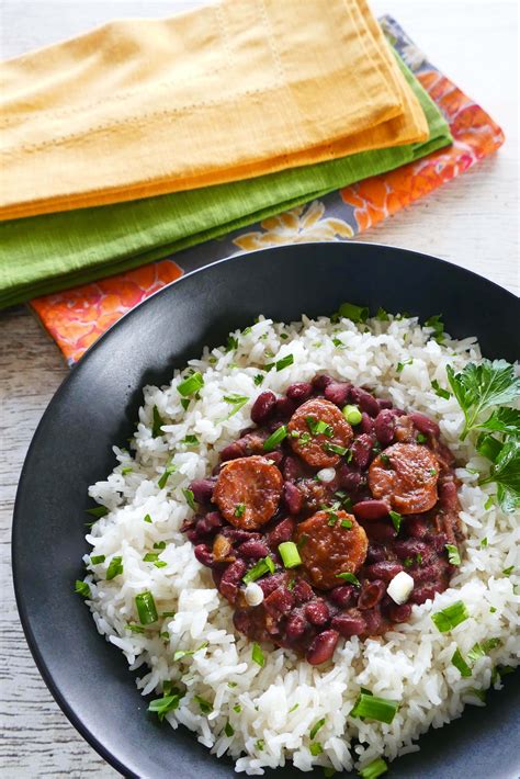 Authentic Instant Pot Red Beans And Rice Recipe Paint The Kitchen Red