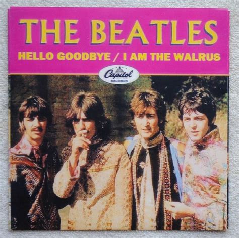 The Beatles Hello Goodbye I Am The Walrus Custom Capitol Picture