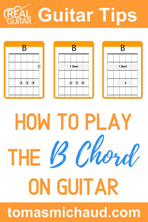 How To Play The B Guitar Chord 3 Easy Ways Real Guitar Lessons By