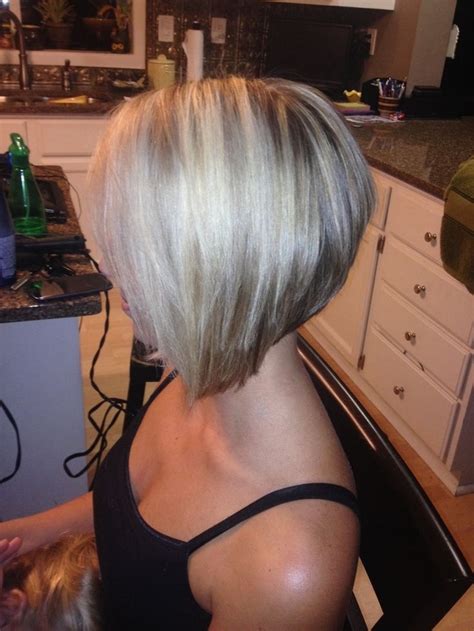Stacked And Layered Bob Hairstyles