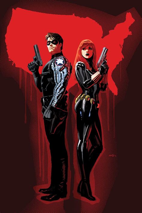 Winter Soldier And Black Widow