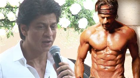 Shah Rukh Khan Shares His Fitness Mantras Youtube