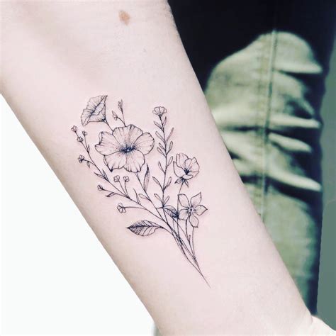 Tattoodo In 2020 Violet Tattoo Tattoos Birth Flower Tattoos