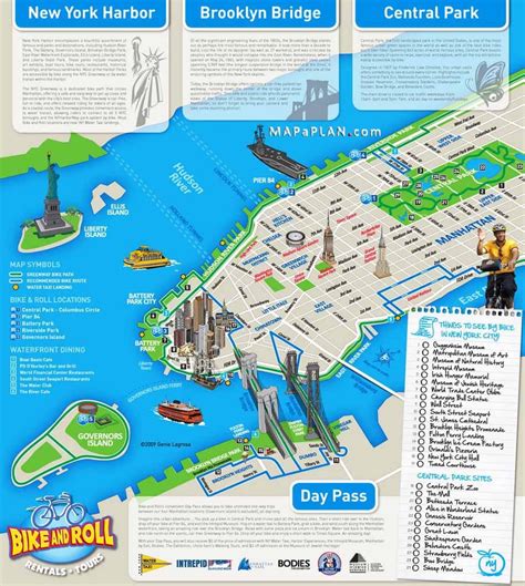 Maps Of New York Top Tourist Attractions Free Printable Manhattan Map With Attractions Printable 1 