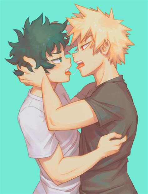 Bakudeku Bakudeku Kiss Gif Bakudeku Bakudeku Kiss Discover And Sexiz Pix
