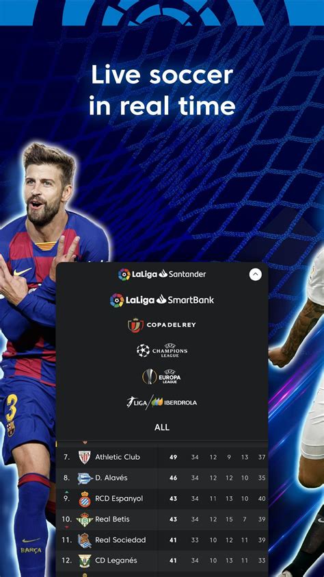 La Liga Official App - Live Soccer Scores & Stats for Android - APK