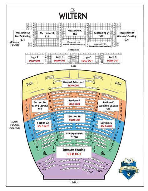 Wiltern Theater Seating Chart