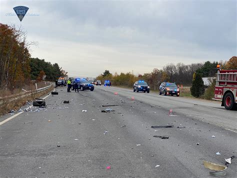 Mass State Police: Man Lost Control of Vehicle Choking on Food; 2