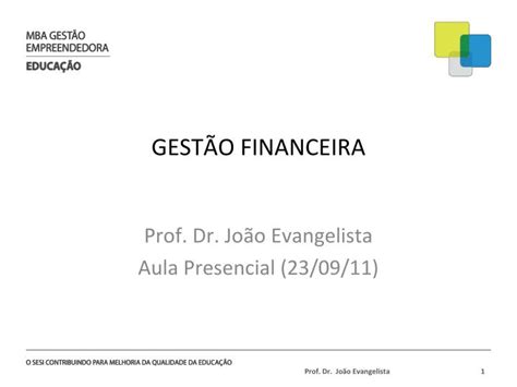 Ppt GestÃo Financeira Powerpoint Presentation Free Download Id4789633