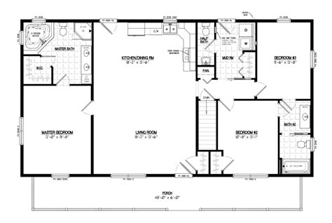 28mk1507 Metal Homes Floor Plans Log Cabin Floor Plans Cabin Plans