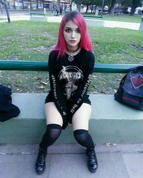Hot Goth Girls Image By Crow4show On Gothica Gothic Fashion Women Black Metal Girl