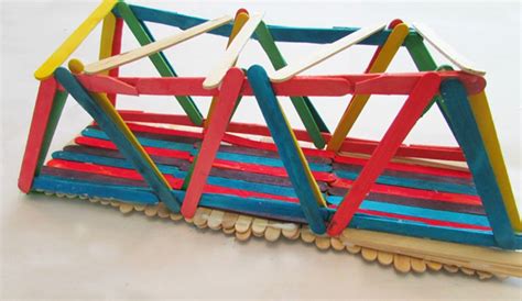 Popsicle Stick Bridge Projects Kids Can Build Kids Activities Blog