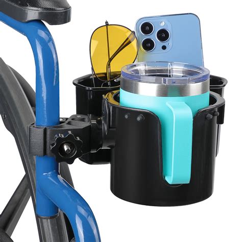 Buy Wiicare Wheelchair Cup Holder 2 In 1 Water Bottle And Storage Box