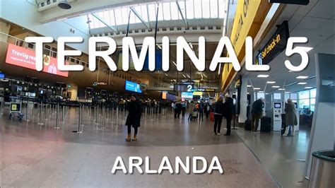 Terminal 5 Stockholm Arlanda Airport YouTube
