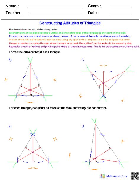 A rhombus has 4 equal sides and 2 pairs of parallel sides. Geometry Worksheets | Geometry Worksheets for Practice and ...