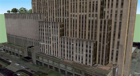 30 Rockefeller Plaza Ge Building 3d Model Skp