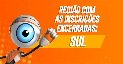 O bbb 20 comeca no dia 21 de janeiro e você acompanha aqui tudo sobre o big brother brasil 20. Inscrições da Região Sul para o BBB21 estão encerradas ...