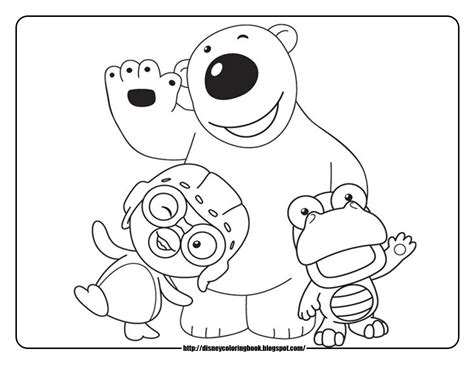 Disney Coloring Pages And Sheets For Kids Pororo The Little Penguin