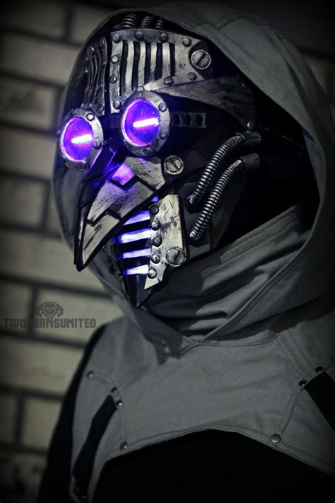 Transient Virtue Cyber Plague Doctor Mask By Twohornsunited On