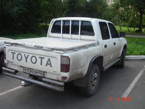 Based on the average price for a 1989 toyota pickup for sale in the united states, this is a good deal for this vehicle. 2001 Toyota Hilux PICK UP For Sale
