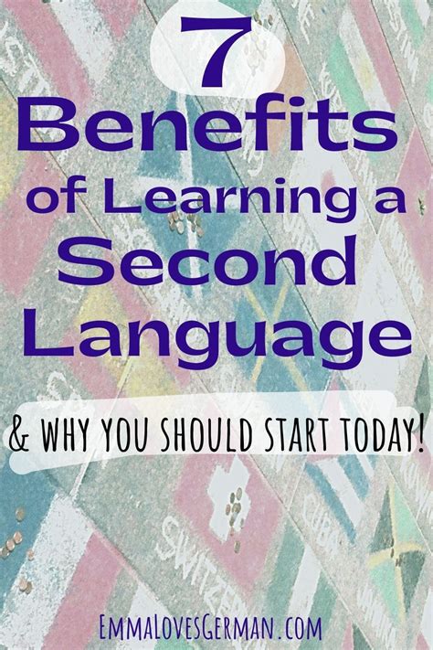 7 Benefits Of Learning A Second Language Learning A Second Language