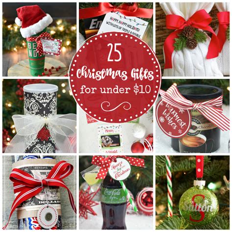 25 creative gift ideas that cost under $10. Great for anyone! #