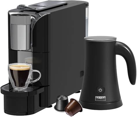 • a clean coffee maker is essential for making great tasting coffee. Bella Pro Series Capsule Coffee Maker and Milk Frother ...