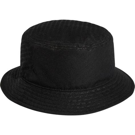 Hats Mens Adidas Originals Embossed Bucket Hat Black — Carmel Judaica