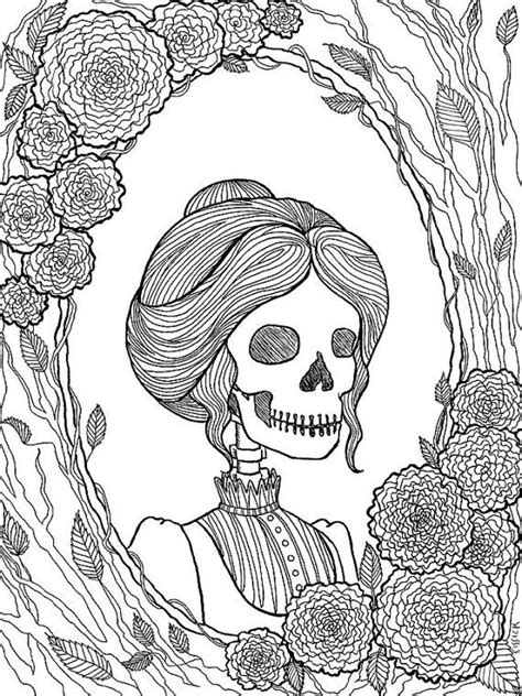 The skull is a skeletal structure in the then this minecraft skeleton coloring pages will delight him. Pretty Dreadful Coloring Pages - Halloween Coloring Book ...