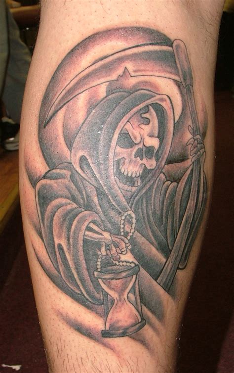 13 Ghastly Grim Reaper Tattoo Designs