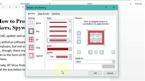 How To Add Page Border In Word Youtube