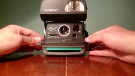 Rare Teal Polaroid 600 Instant Camera From 2000s Youtube