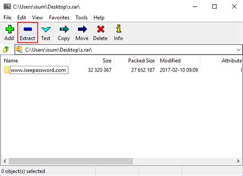 More Options To Unpack Rar Archive File On Windows 10