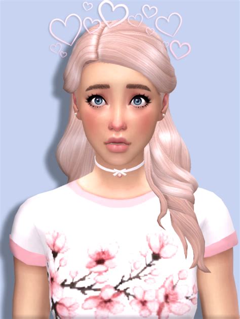 Omg This Looks Like Me With Blonde Hair Sims 4 Characters Sims 4